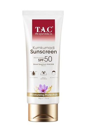 TAC Kumkumadi Gold Glow Sunscreen